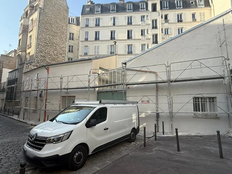 Ravalement de façades sur rue à Paris 14e – photo 2