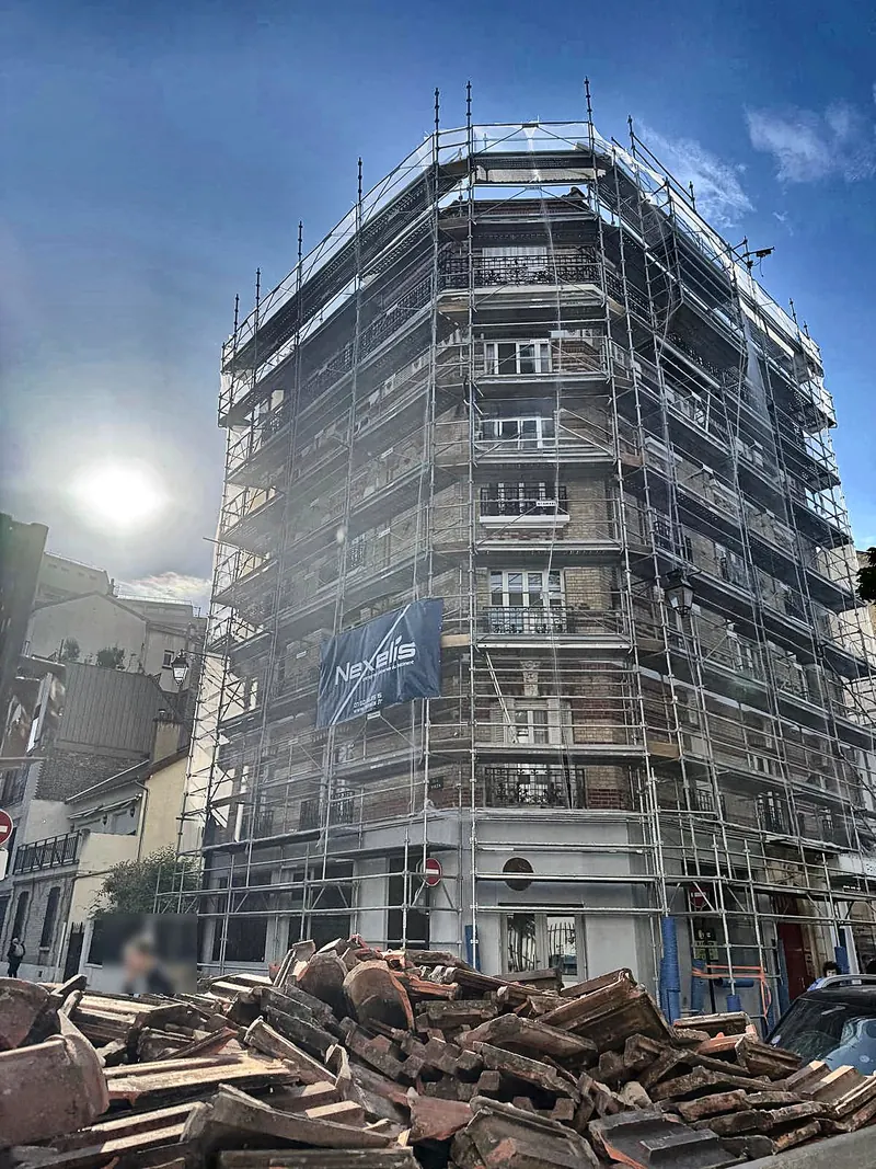 Réfection de la toiture d’un immeuble à Courbevoie – photo 2